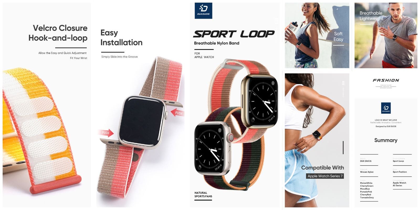 banner dây đeo apple watch dux ducis series sport (1)