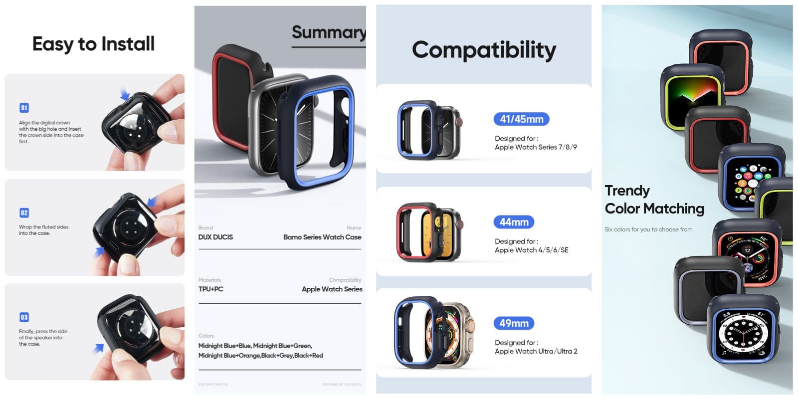 banner ốp apple watch dux ducis series bamo (2)