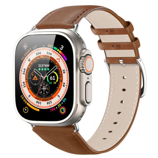 dây đeo apple watch dux ducis series ys Brown (2)