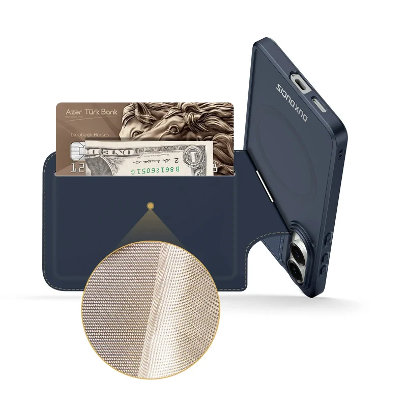 Op Lung Dux Ducis Rafi Mag II Series Cho Samsung S25 Edge Blue 3