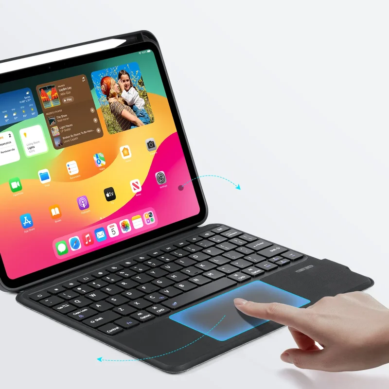ban phim bluetooth kiem bao da ipad duxducis series dk 9