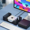 Hop Dung Dux Ducis Bang Da PU Bao Ve Mac Mini M4 M4 Pro 3