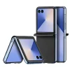 Op Lung Dux Ducis Da PU Bril Series SamSung Z Flip 7 5G Black 1