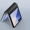 Op Lung Dux Ducis Da PU Bril Series SamSung Z Flip 7 5G Black 5