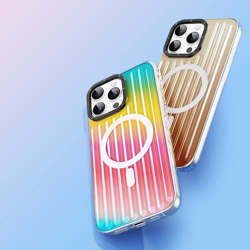 Op Lung Dux Ducis Zest Series Magnetic Cho iPhone 16 Pro Max16 Pro Gradient Rainbow 2 9
