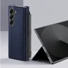 Op lung Dux Ducis Bril Series SamSung Z Fold 7 With Pen Holder Blue 4