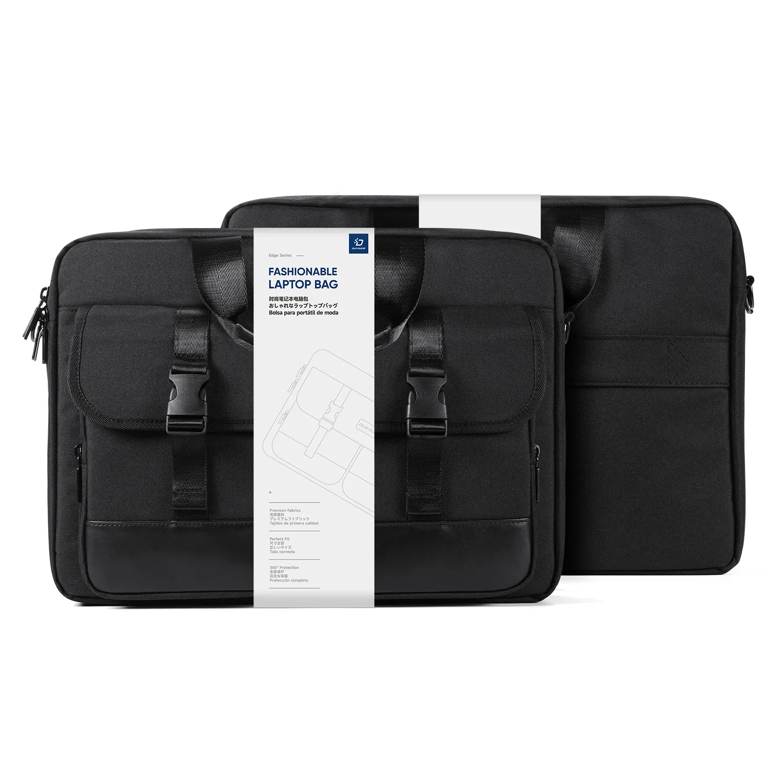 Túi Đeo Dux Ducis Shoulder Bag Edge Series For Laptop 14″/15.4″ 3 Tui Deo Dux Ducis Shoulder Bag Edge Series For Laptop 14 inch 15.4 inch Black 3