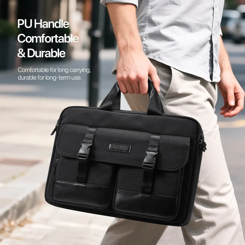 Tui Deo Dux Ducis Shoulder Bag Edge Series For Laptop 14 inch 15.4 inch Black 4