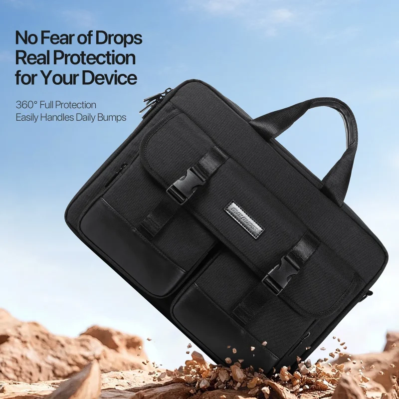 Tui Deo Dux Ducis Shoulder Bag Edge Series For Laptop 14 inch 15.4 inch Black 8