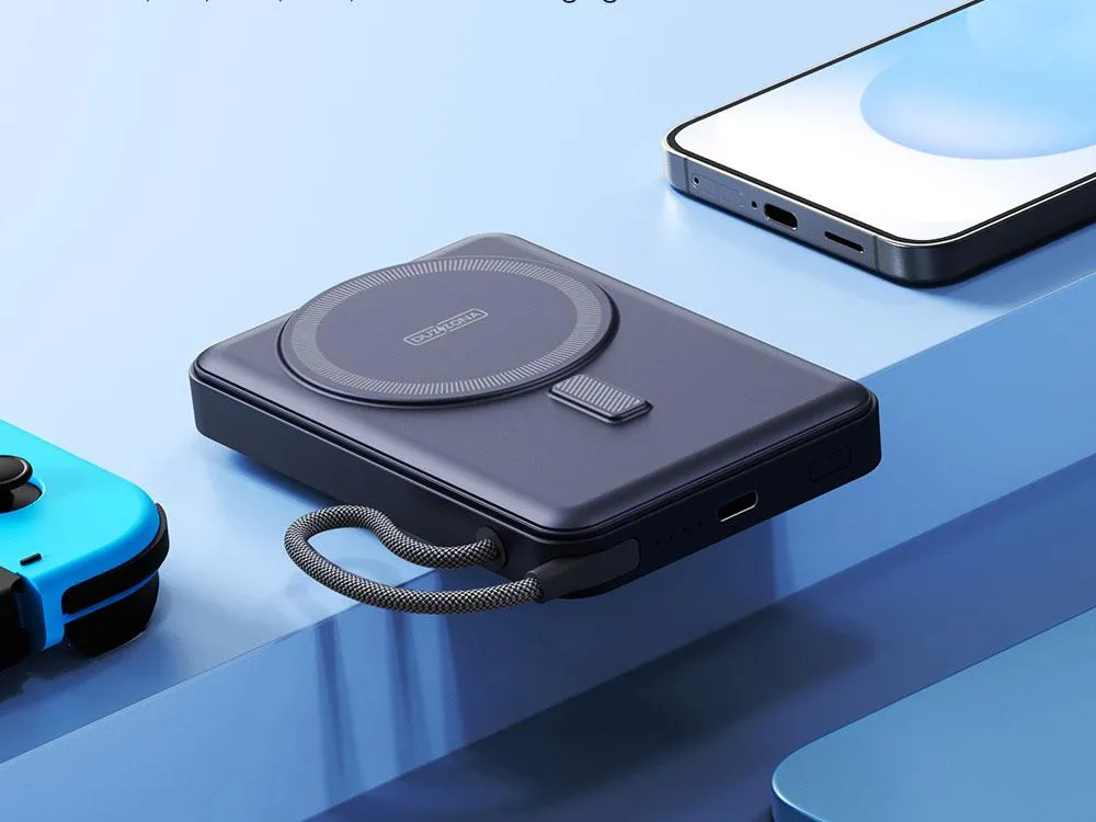 Pin Sac Du Phong Khong Day Duzzona P2 10000mAh 22.5W Tu Tinh 3in1 6