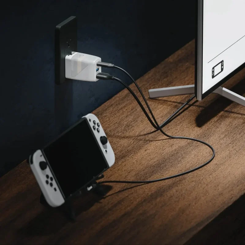 bo sac genki covert dock 2 gan 45w kiem hub hdmi 4k60hz 4