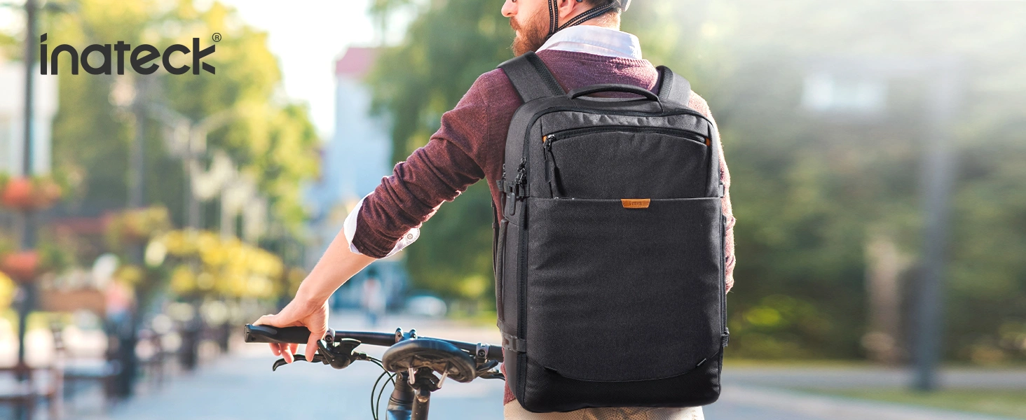 balo du lich inateck expandable carry on travel backpack cho laptop 17 inch bp03006 46l 34