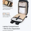 balo du lich inateck large splashproof carry on travel backpack cho laptop 17 inch bpx31 40l 8