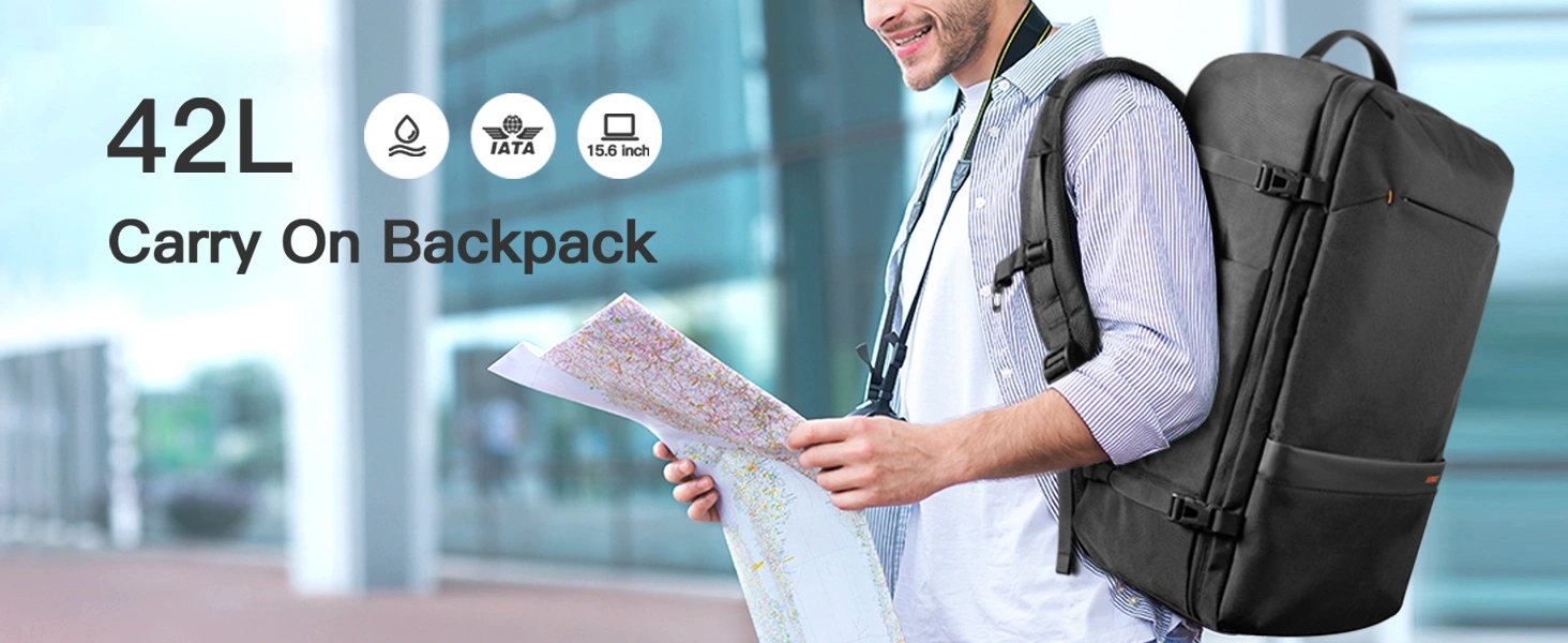 balo du lich inateck multi pocket carry on travel backpack cho laptop 17 inch bp03005 42l 300x300 1
