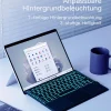 ban phim bluetooth inateck cho surface pro x8 9 10 11 kb05114 6