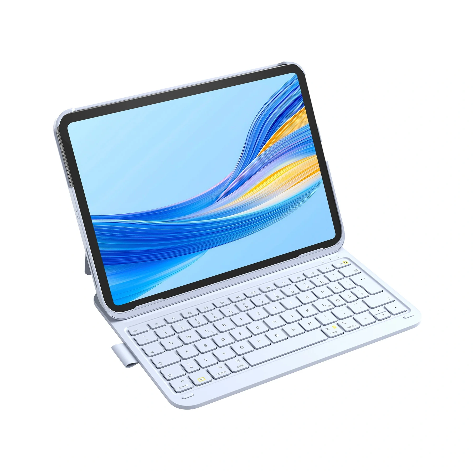 Bàn Phím Bluetooth Kiêm Bao Da inateck AirTap Cho iPad 11/10 Air/Pro 11-inch BK2007 2 ban phim bluetooth kiem bao da inateck airtap cho ipad 11 10 air pro 11 inch bk2007 light blue 1