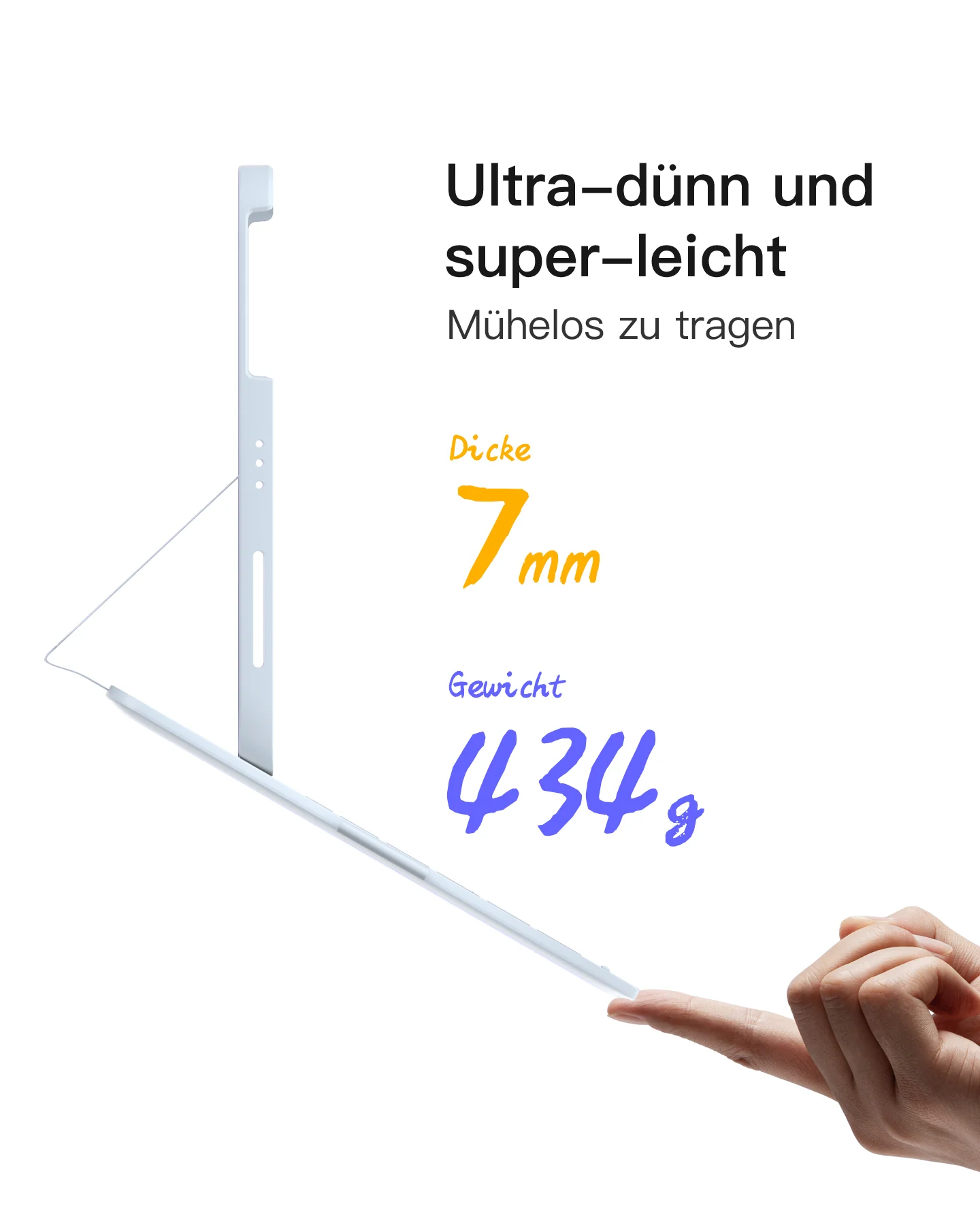 ban phim bluetooth kiem bao da inateck airtap cho ipad 11 10 air pro 11 inch bk2007 light blue 7 1