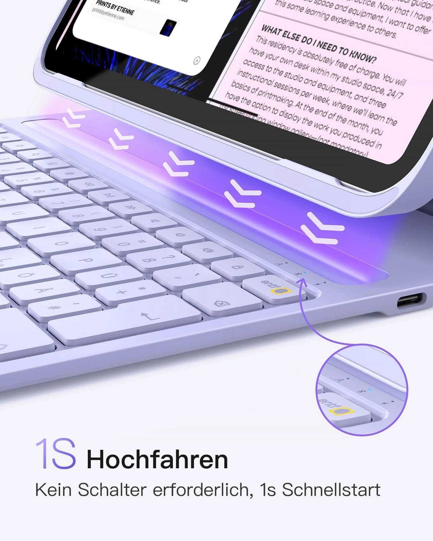 ban phim bluetooth kiem bao da inateck airtap cho ipad 11 10 air pro 11 inch bk2007 purple 3 1