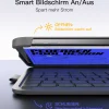 ban phim bluetooth kiem bao da inateck airtap cho ipad air 13 inch m3 m2 ipad pro 12 9 bk2007 13 gray 6