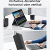 ban phim bluetooth kiem op lung inateck acetouch led rgb cho ipad air 13 pro 12 9 kb04118 gray 2