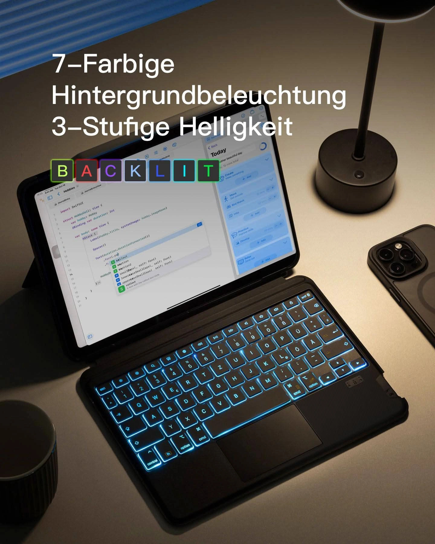 ban phim bluetooth kiem op lung inateck acetouch led rgb cho ipad air 7 6 5 4 pro 11 inch 4 3 2 1 kb04111 black 6 1