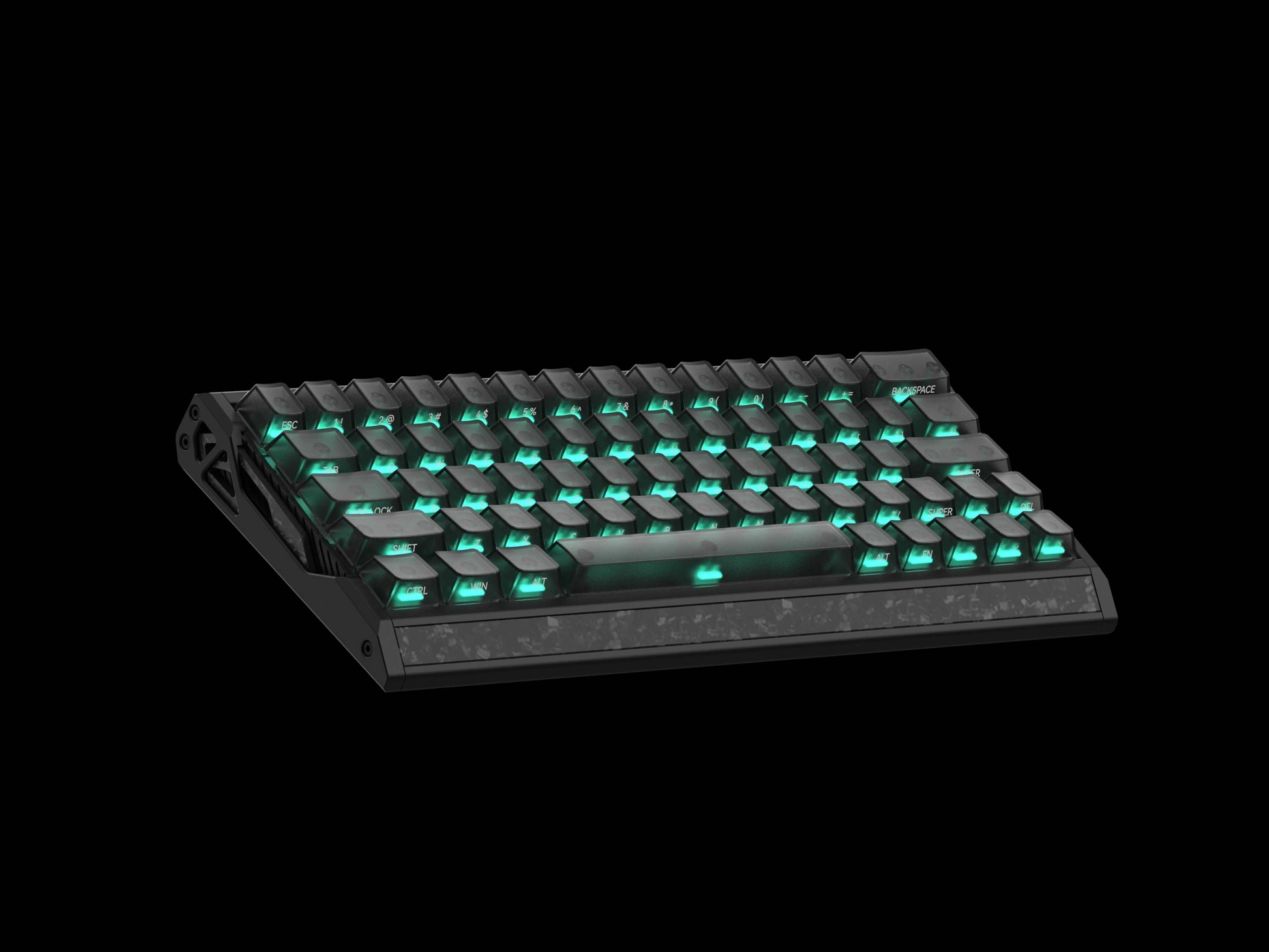 ban phim co iqunix ev63 hall effect rapid trigger dark knight 9