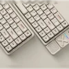 ban phim co iqunix magi65 low profile aluminum ochre white pc 4