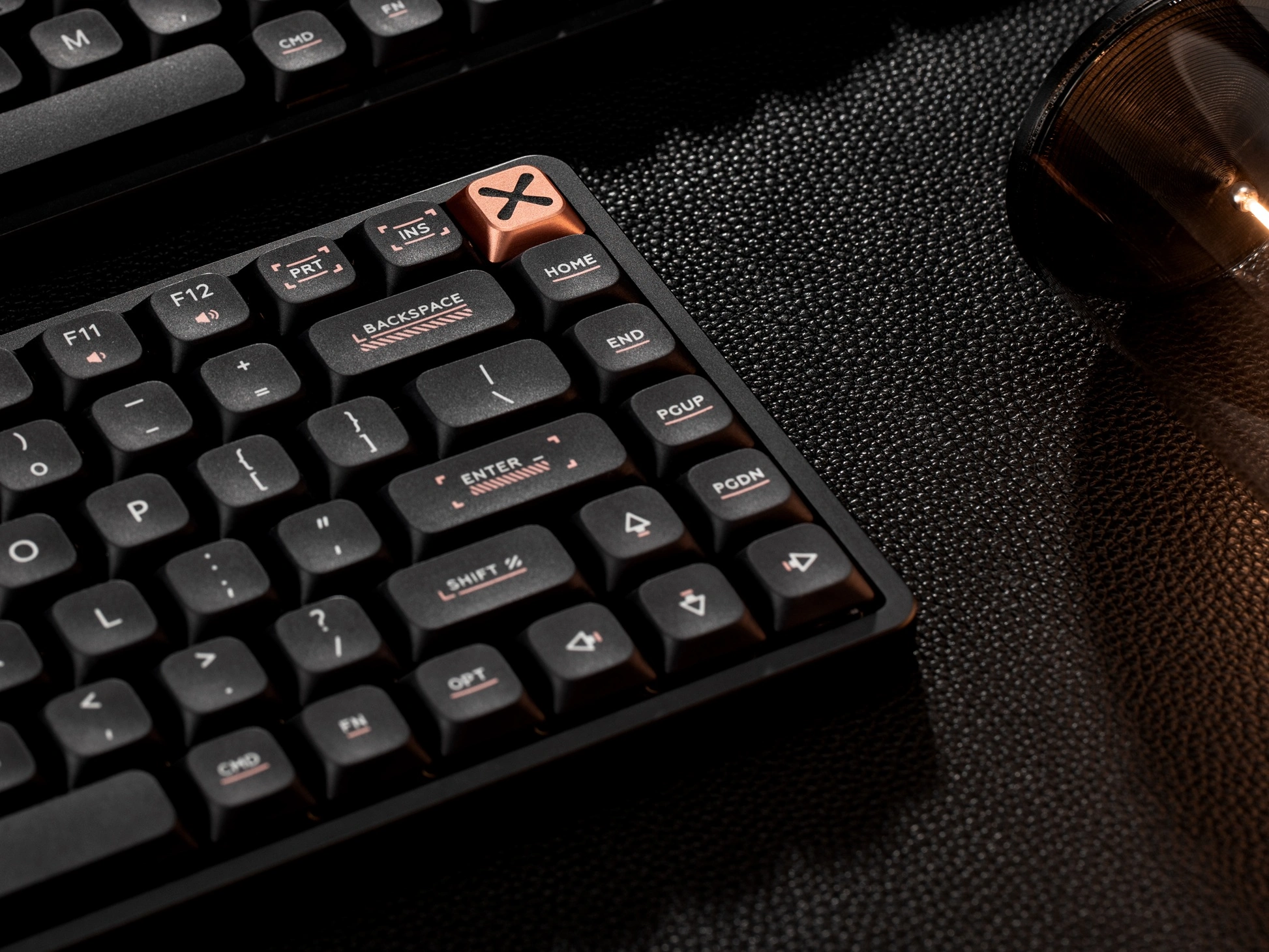 ban phim co iqunix magi75 low profile aluminum shadow black 9 1