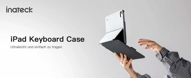 banner ban phim bluetooth kiem bao da inateck airtap cho ipad 11 10 air pro 11 inch bk2007 gray 1
