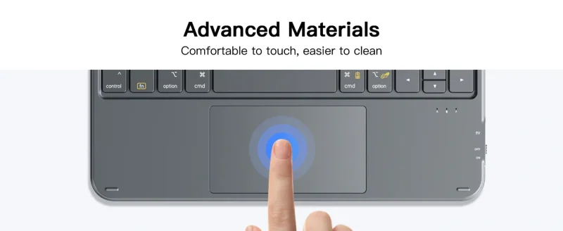 banner ban phim bluetooth kiem op lung inateck acetouch cho ipad pro 11 inch m4 m5 2024 2025 kb04122 11 gray 11