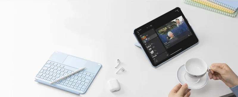 banner ban phim bluetooth kiem op lung inateck acetouch cho ipad pro 11 inch m4 m5 2024 2025 kb04122 11 light blue 8