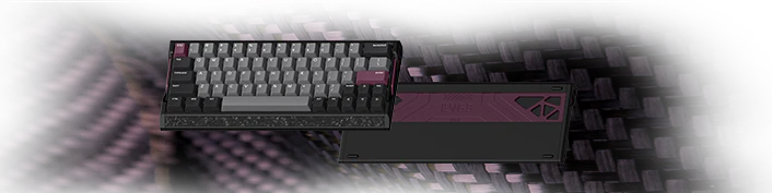 banner ban phim co iqunix ev63 hall effect rapid trigger violet 6