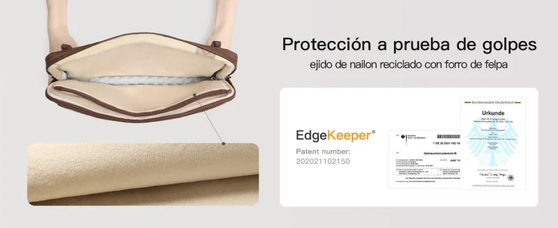 banner tui deo vai chong soc inateck 360 protective cho laptop macbook 14 inch lbt32 14 brown 2