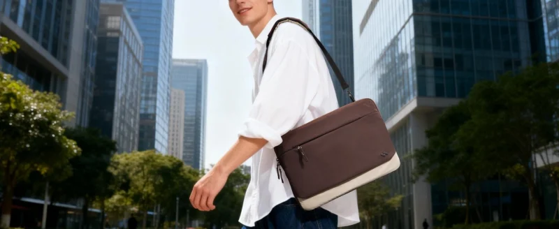 banner tui deo vai chong soc inateck 360 protective cho laptop macbook 14 inch lbt32 14 brown 6