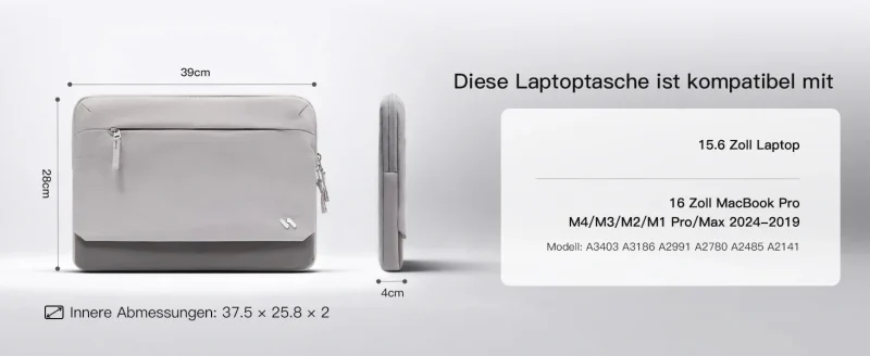 banner tui deo vai chong soc inateck 360 protective cho laptop macbook 14 inch lbt32 14 gray 7