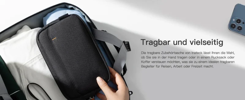 tui dung phu kien inateck travel electronic accessory organizer bag ab03012 4