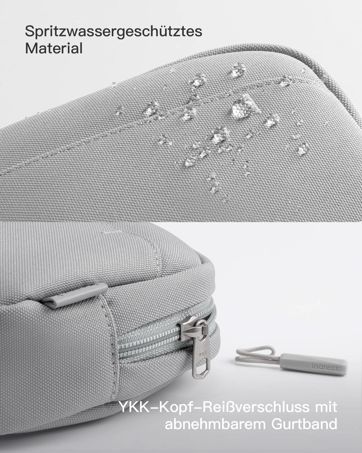 tui dung phu kien inateck travel electronic accessory organizer bag ab03012 size s gray 7 1