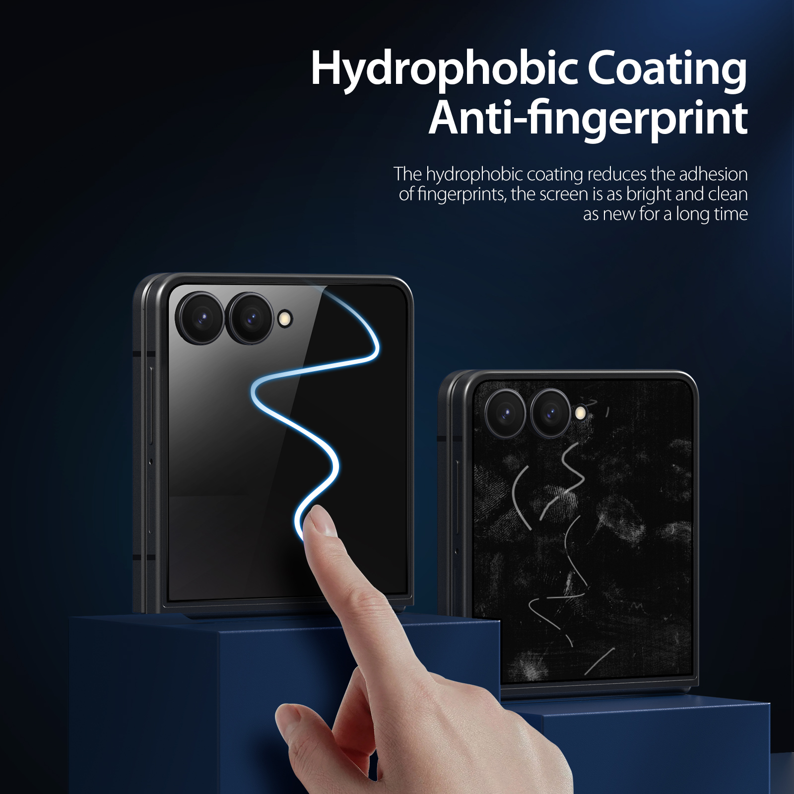 cuong luc dux ducis 2 5d privacy screen protector cho samsung z flip8 5 1