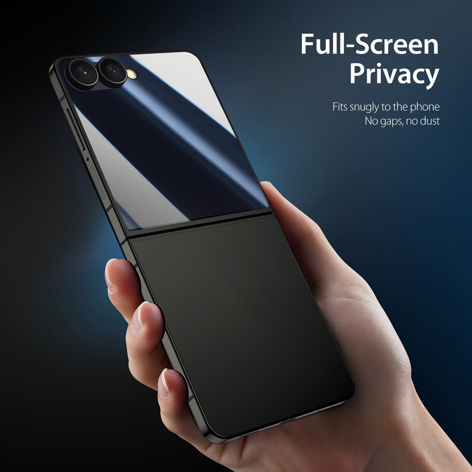 cuong luc dux ducis 2 5d privacy screen protector cho samsung z flip8 6 1