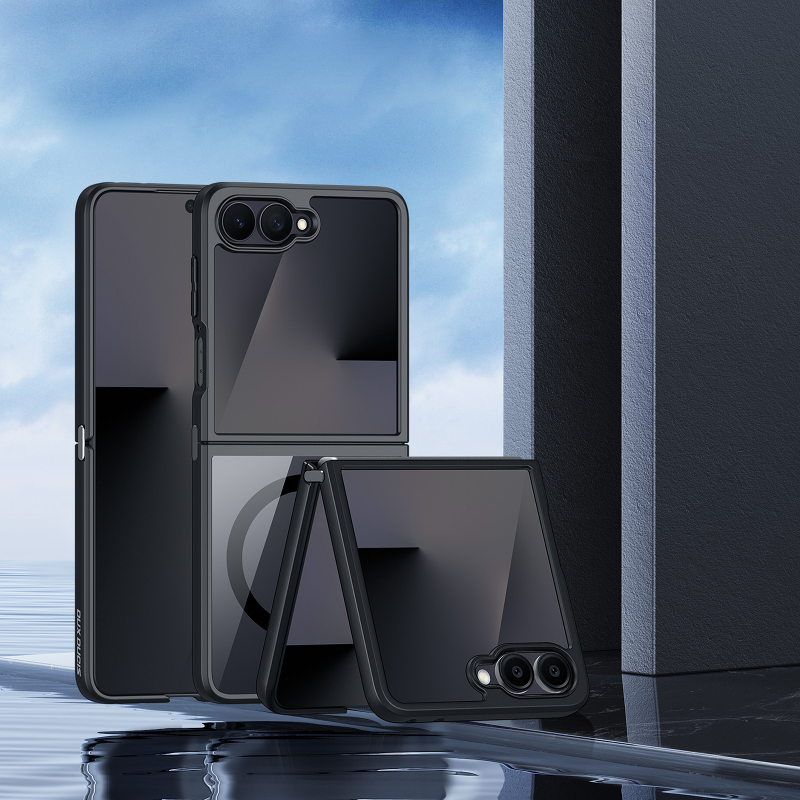 op lung dux ducis aimo mag series cho samsung z flip8 3