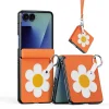 op lung dux ducis luvy series cho samsung z flip8 orange