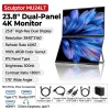 man hinh di dong sculptor 23 8 inch dual 4k ips 60hz mu24lt 14